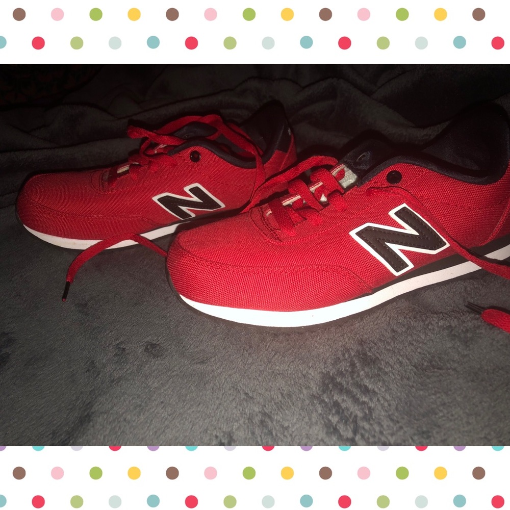 FINAL PRICE 🖤New Balance 501 Red 6 in M 7.5 in W